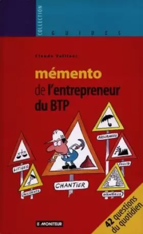 Couverture du produit · Mémento de l'entrepreneur du BTP