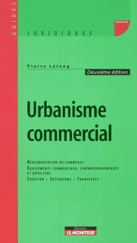 Couverture du produit · Urbanisme commercial