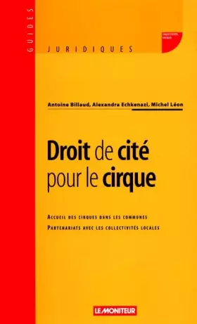 Couverture du produit · Droit de cité pour le cirque