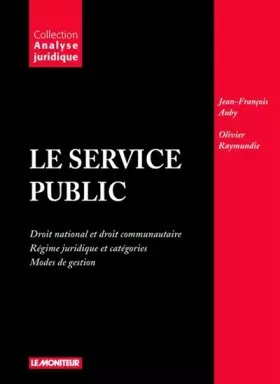 Couverture du produit · Le service public