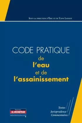 Couverture du produit · Code pratique de l'eau et de l'assainissement