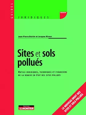 Couverture du produit · Sites et sols pollués