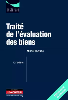 Couverture du produit · Traité de l'évaluation des biens