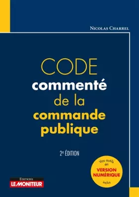 Couverture du produit · Code commenté de la commande publique