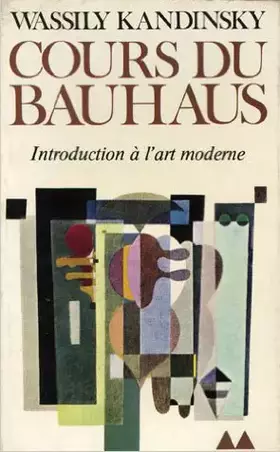 Couverture du produit · Cours du Bauhaus