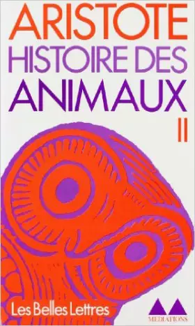 Couverture du produit · Histoire des animaux, tome 2