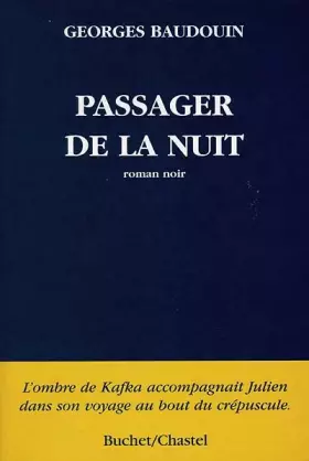 Couverture du produit · Passager de la nuit