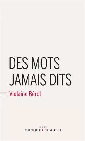 Couverture du produit · Des mots jamais dits
