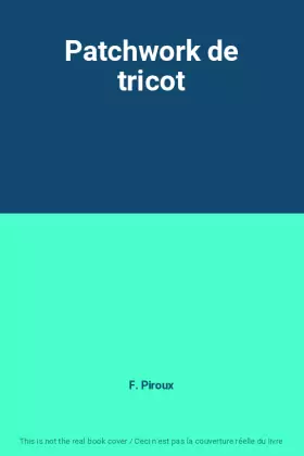 Couverture du produit · Patchwork de tricot