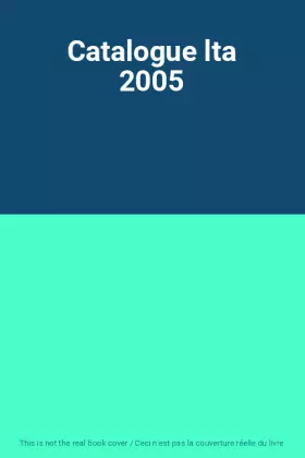 Couverture du produit · Catalogue lta 2005
