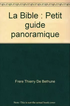 Couverture du produit · La Bible, petit guide panoramique
