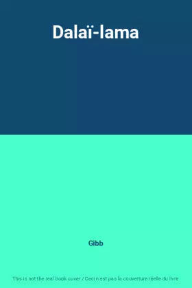 Couverture du produit · Dalaï-lama