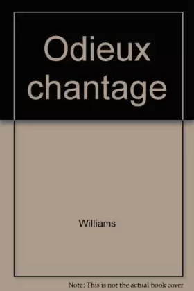Couverture du produit · Odieux chantage