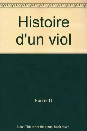 Couverture du produit · Histoire d'un viol