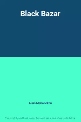 Couverture du produit · Black Bazar