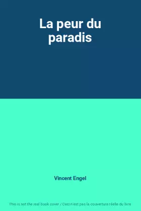 Couverture du produit · La peur du paradis