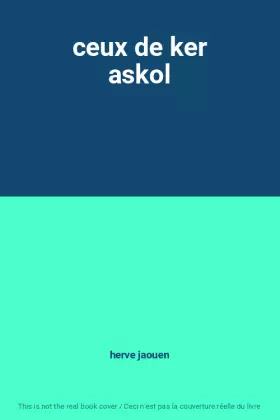 Couverture du produit · ceux de ker askol