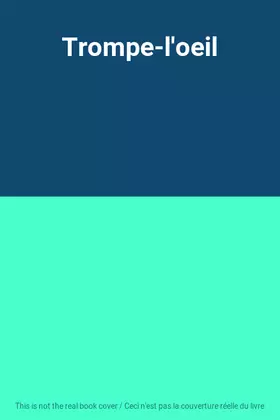 Couverture du produit · Trompe-l'oeil