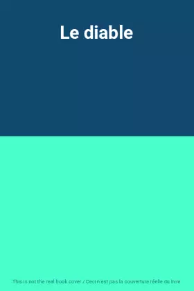 Couverture du produit · Le diable