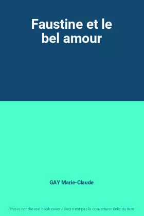Couverture du produit · Faustine et le bel amour