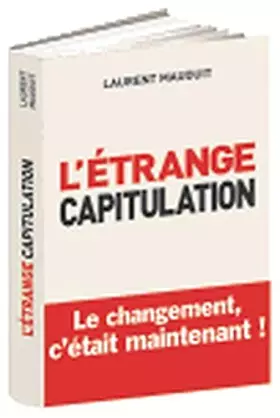 Couverture du produit · L'Etrange Capitulation
