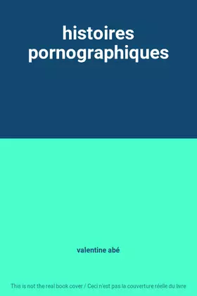 Couverture du produit · histoires pornographiques