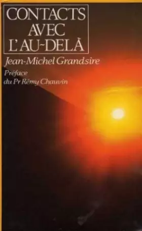 Couverture du produit · Contacts avec l'au-delà