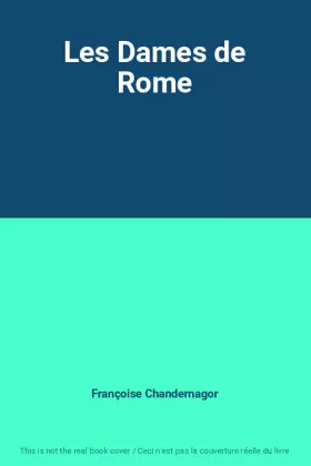 Couverture du produit · Les Dames de Rome
