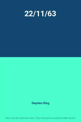 Couverture du produit · 22/11/63