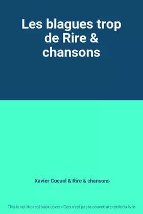 Couverture du produit · Les blagues trop de Rire & chansons