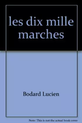 Couverture du produit · les dix mille marches