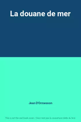 Couverture du produit · La douane de mer
