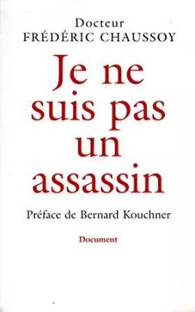 Couverture du produit · Je ne suis pas un assassin