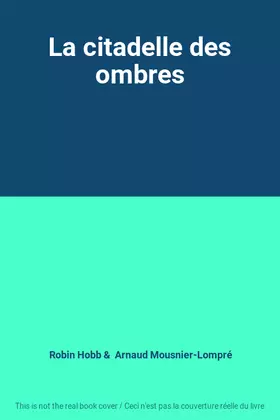 Couverture du produit · La citadelle des ombres