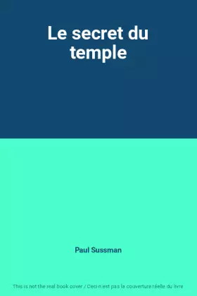 Couverture du produit · Le secret du temple