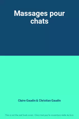 Couverture du produit · Massages pour chats
