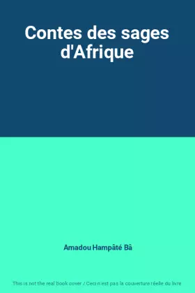 Couverture du produit · Contes des sages d'Afrique