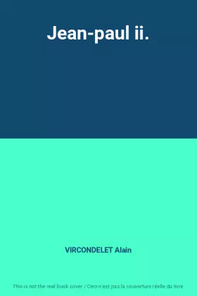 Couverture du produit · Jean-paul ii.
