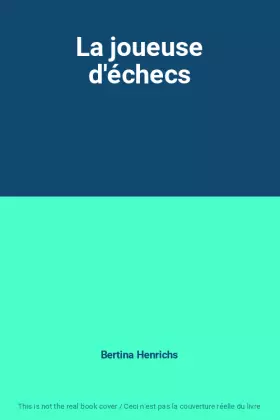 Couverture du produit · La joueuse d'échecs