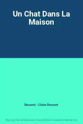 Couverture du produit · Un Chat Dans La Maison