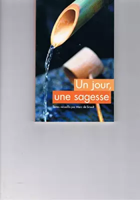 Couverture du produit · UN JOUR UNE SAGESSE