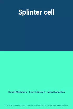 Couverture du produit · Splinter cell