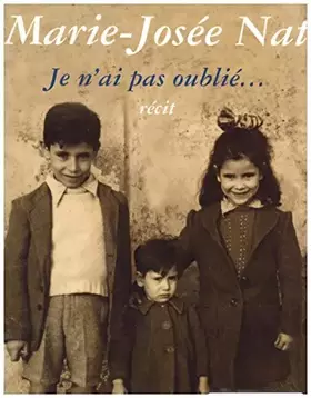 Couverture du produit · Je n'ai pas oublié