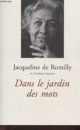 Couverture du produit · Dans le jardin des mots