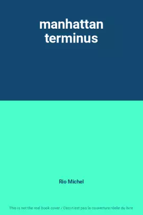 Couverture du produit · manhattan terminus