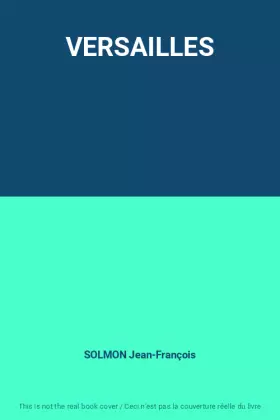 Couverture du produit · VERSAILLES