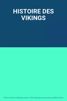 Couverture du produit · HISTOIRE DES VIKINGS