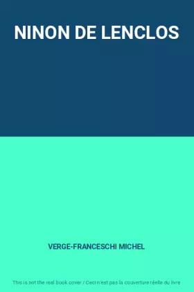Couverture du produit · NINON DE LENCLOS