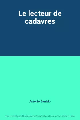 Couverture du produit · Le lecteur de cadavres