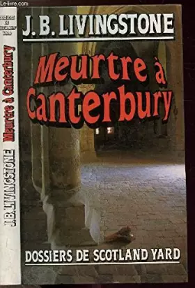 Couverture du produit · Meurtre à Canterbury